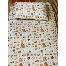 Pithy %100 Pamuklu Bebek Lastikli Çarşaf Seti (70X110CM)-BABY Toys