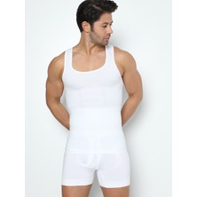 Secret Moda Toparlayıcı Sıkılaştırıcı Duble Erkek Atlet Korse