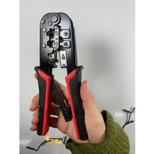 SNA Telefon Pensesi Network RJ45 RJ11 RJ12 Kablo Sıkma Kesme Sıyırma Pense