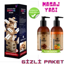 Rekze Rekzeerotik Ceza 48 Görev + Cikolata ve Portakal Aromalı MASAJYAGI120 ml