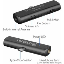 Boya By-Wm4 Pro-K5 Iphone 15 Kablosuz Yaka Mikrofonu