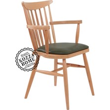 Kozza Home Martha Kollu Sandalye Naturel - Drı