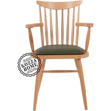 Kozza Home Martha Kollu Sandalye Naturel - Drı