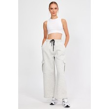 Alexander Gardi Şardonlu Kargo Cepli Palazzo Eşofman Altı (B23-0029)