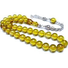 Tesbih Rüyası Misket Kesim Sıkma Kehribar Tesbih