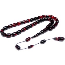 Tesbih Rüyası Usta Işçilikli Sıkma Kehribar Tesbih