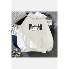 Populus Uchiha Itachi Sharingan Eyes Kapşonlu Sweatshirt