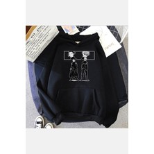 Populus Jujutsu Kaisen Geto ve Gojo Kapşonlu Sweatshirt
