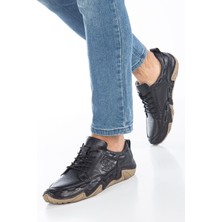 The Dortex Shoes Dortex FM42  Deri Ortopedik Bağcıklı Günlük Erkek Ayakkabı