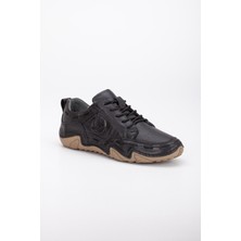 The Dortex Shoes Dortex FM42  Deri Ortopedik Bağcıklı Günlük Erkek Ayakkabı