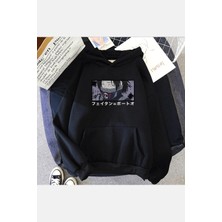 Populus Hunter x Hunter Feitan Face Kapsonlu Sweatshirt