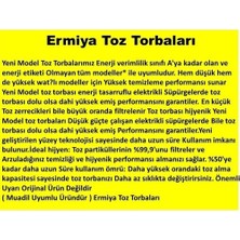 Ermiya Bosch Siemens Profilo Elektrikli Süpürge 5 Ad Yeni Kutu Toz Torbası ( 4 Litre %100 Ithal A++ Kalite )+Motor Koruma Filtresi