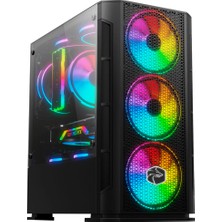 Biggamex Blade RTX12 Ryzen 5 5500 32GB Ram 1tb SSD RX550 4gb 23.8"75HZ Oyuncu Masaüstü Bilgisayar