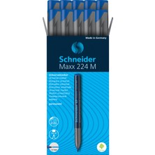 Schneider Maxx 224 M Asetat Kalemi 1.0 mm Mavi 10'lu