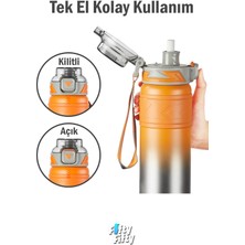 Vagonlife Tkk 500 ml Çelik Termos Çift Kullanım Pipetli/rahat Içim -12/24 Sıcak-Soğuk- Yalıtım -2022500ML