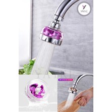 Yayke Pervaneli Turbo Flex Su Tasarruflu Mutfak Lavabo Banyo Musluk Başlığı Batarya Ucu