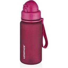 Uzspace 400ML Yeni Koleksiyon Pipetli Tritan Su Matarası Bpa Yok Koku Yok