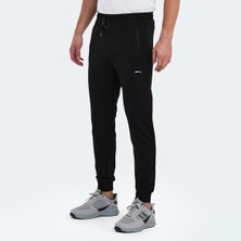 Slazenger OLUFTEN I Erkek Slim Fit Eşofman Altı Siyah