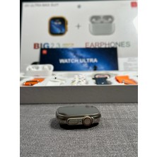 Qifit Akıllı Saat  Bluetooth Kulaklık Pro 7 Kordon Uyumlu ve Koruma Kılıfı I20 Ultra Max