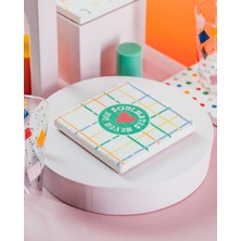 Corney Design Motto Taş Bardak Altlığı Dörtlü Set