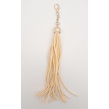 Angel Çanta Aksesuar Süet Nubuk Deri Kovanlı Uzun Püskül