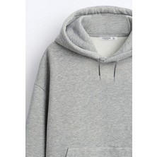 Loss Buttom Oversize Hoodie Sweatshirt