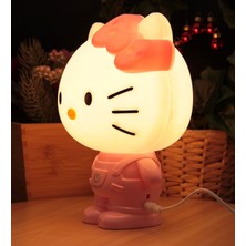 Hediye Biziz Hello Kitty Gece Lambası ve Masa Lambası