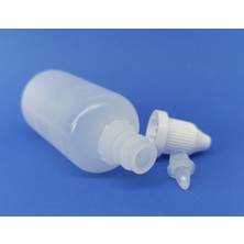 Demet Home Boş Plastik Şişe 50 ml Likit Kolonya Mürekkep Çok Amaçlı Şişesi 100'lü