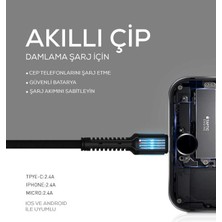 FUJİMAX Keten Örgülü Type-C USB Şarj Kablosu (Hızlı Şarj Destekli)-3 mt