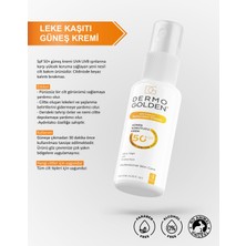 Dermo Golden Güneş Kremi Yüksek Koruma Aydınlatıcı Ton Eşitleyici +50SPF 125ML