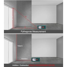 Inkersi Dijital Lazer Metre Mesafe Ölçer 40 Metre 40M