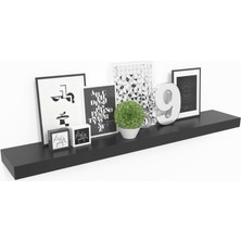 Plodna House 80x15 cm Duvar Rafı Uçan Raf 80CM 3lü Set [18mm mdf]