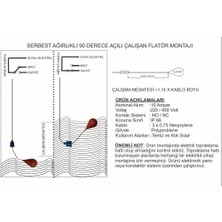 Element Atık Su Armut Tip Flatör 40° 3 Metre