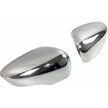 ZNZ Oto Aksesuar Renault Zoe Krom Ayna Kapağı 2 Prç P.çelik 2012 Ve Üzeri