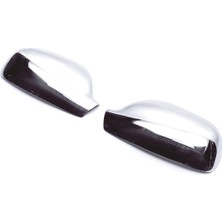 ZNZ Oto Aksesuar Peugeot 307 Krom Ayna Kapağı 2 Prç. 2001 Üzeri P. Çelik