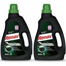 Renax Sıvı Çamaşır Deterjanı Siyahlar 2520 ml x 2 Adet