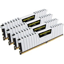Corsair Vengeance Lpx 32GB (4X8GB) 3200MHZ CL16 1.35V Ddr4 Ram, Beyaz (CMK32GX4M4B3200C16W)