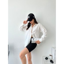 VivaJoy Düşük Omuz Oversize Gömlek