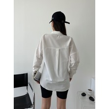 VivaJoy Düşük Omuz Oversize Gömlek