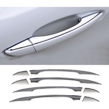 ZNZ Oto Aksesuar Renault Megane 4 Hb-sedan 2015 Üzeri Krom Kapı Kolu 4 Kapı Pçelik