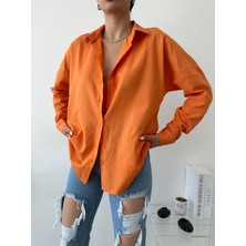 VivaJoy Düşük Omuz Oversize Gömlek