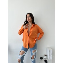 VivaJoy Düşük Omuz Oversize Gömlek