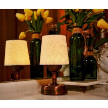 Demet Habek My Lights Mylights Minik  Pilli Abajur  Gece Lambası   Ledli Pilli Abajur  Masa  Lambası