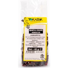 Tokasya Bamya Çiçeği-Hibiscus 40 g (5 li Paket)