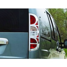 ZNZ Oto Aksesuar Fiat Doblo Krom Stop Çerçeve 2prç P.çelik 2006-2010 Arası