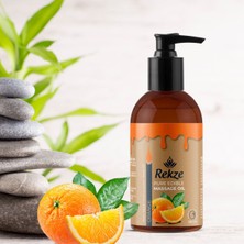 Rekze Yenilebilir Portakal Masaj Yağı 120 ml