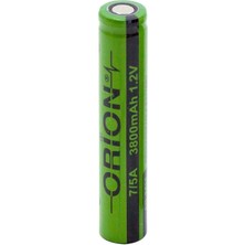 Orion 1.2V Ni-Mh 7/5A 3800MAH Şarj Edilebilir Pil