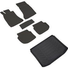 Ferrous Bmw 5 Serisi G30 4d Paspas Siyah ve 3D Bagaj Havuzu 2017 ve Üstü