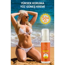 Jiyu Güneş Kremi Yüksek Koruma SPF50+ Günlük Yüksek UVA/UVB Korumalı Yüz Güneş Kremi Yetişkin ve Çocuklar için 100 ml.