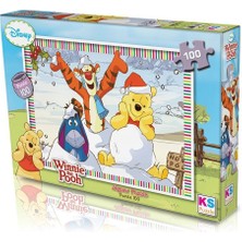 WN714  Ks, Winnie The Pooh, 100 Parça Puzzle Byr  [byrtek]